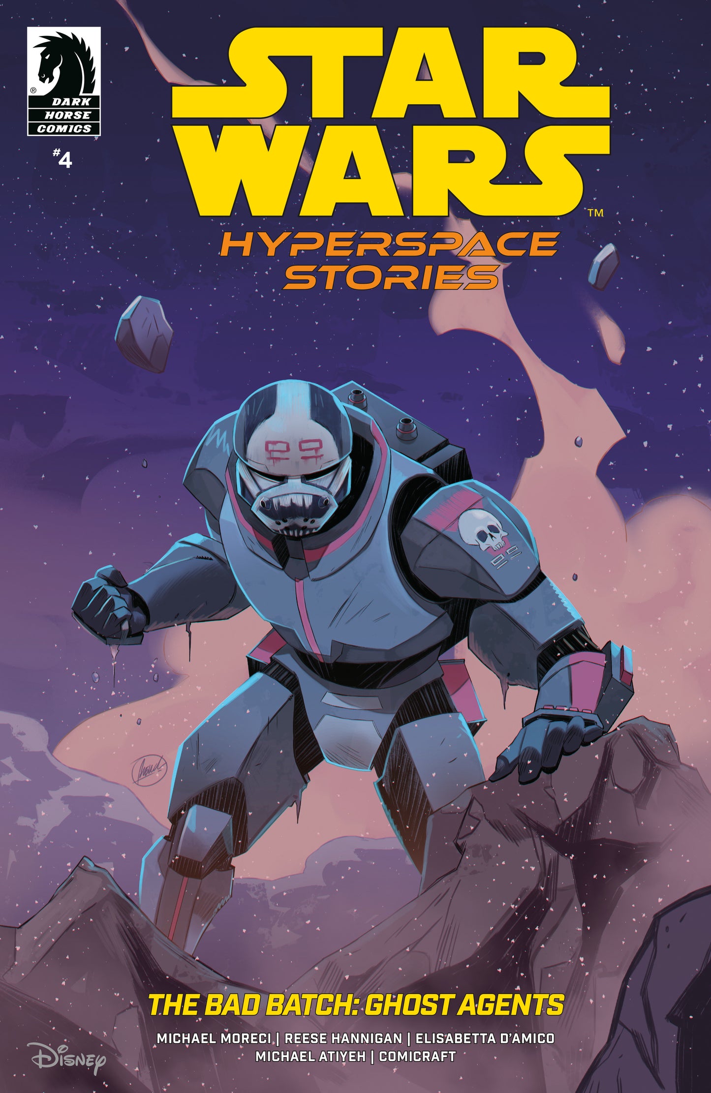 Star Wars Bad Batch Ghost Agents #4 Cover B Carlomagno