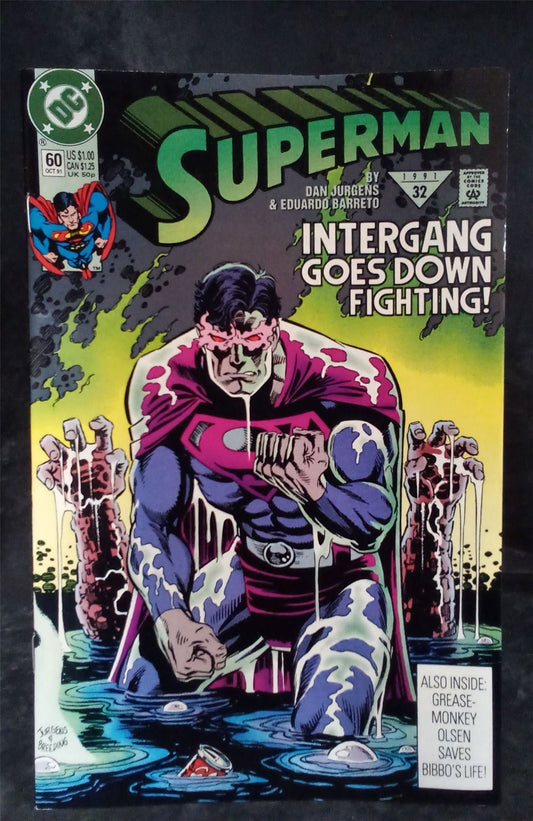 Superman #60 1991 DC Comics Comic Book