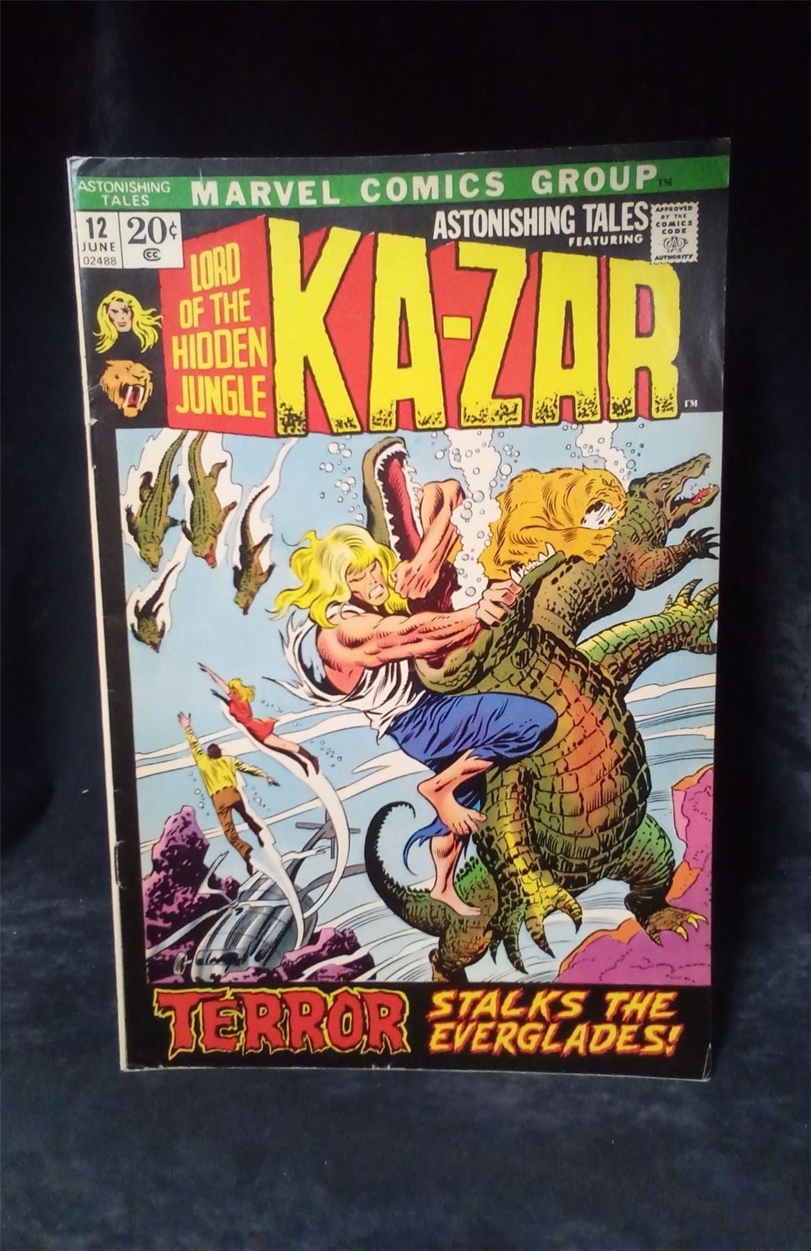 Astonishing Tales #12 1972 Marvel Comics Comic Book