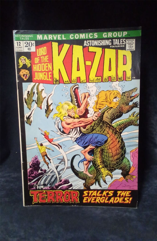 Astonishing Tales #12 1972 Marvel Comics Comic Book