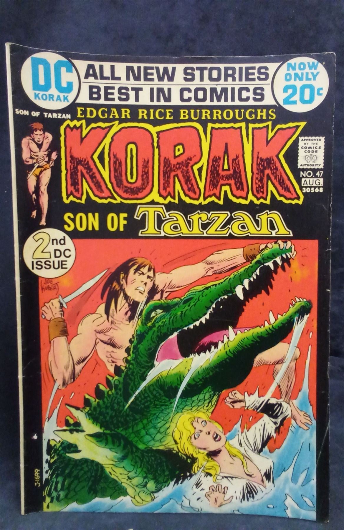 Korak, Son of Tarzan #47 1972 Western Publishing Comic Book