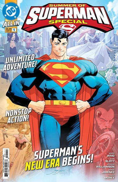SUMMER OF SUPERMAN SPECIAL #1 (ONE SHOT) CVR A JORGE JIMENEZ  DC Comics Comic Book 2025