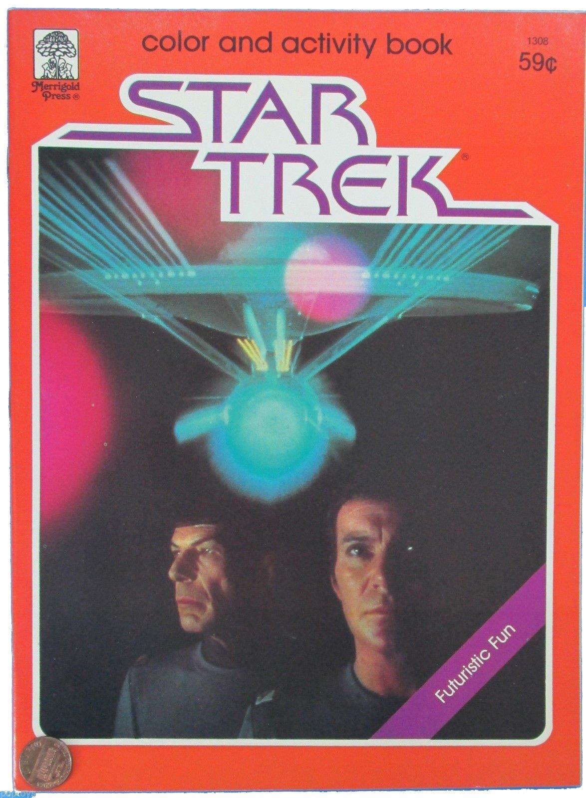 STAR TREK: FUTURISTIC FUN #1308 - Color and Activity Book [Paperback]