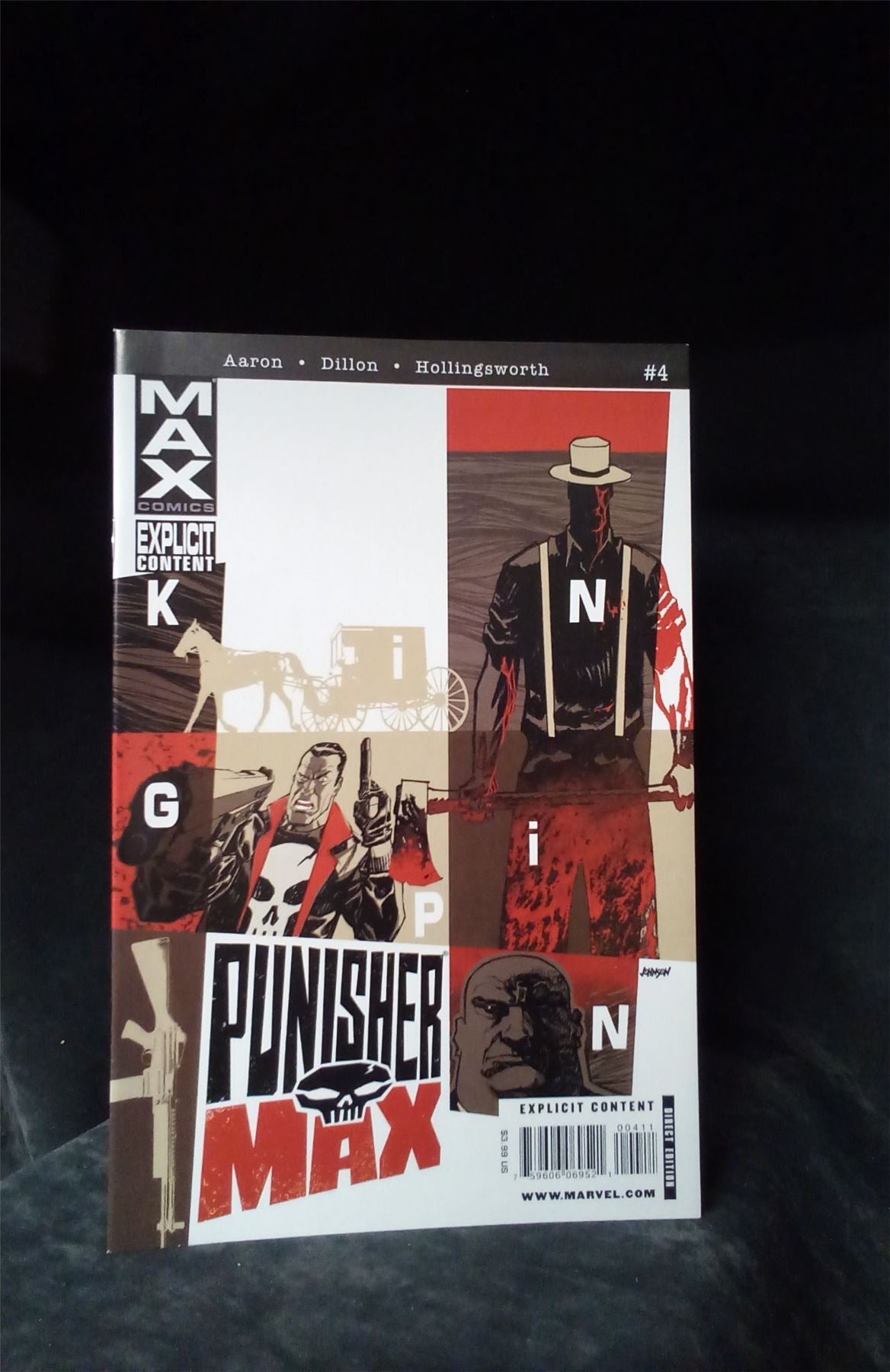 PunisherMAX #4 2010 Marvel Comics Comic Book