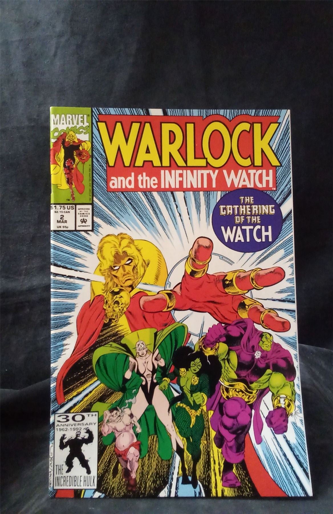 Warlock and the Infinity Watch #2 1992 Marvel Comics Comic Book