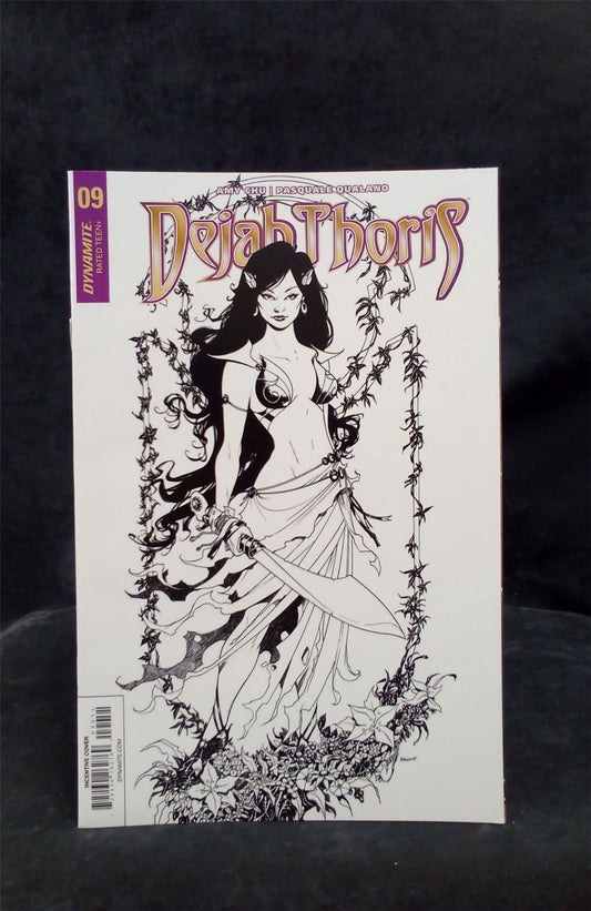 Dejah Thoris #9 Mckone Black & White Variant 2018 dynamite entertainment Comic Book