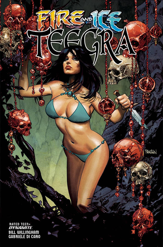 Fire & Ice Teegra One Shot Cvr A Panosian Dynamite Comic Book
