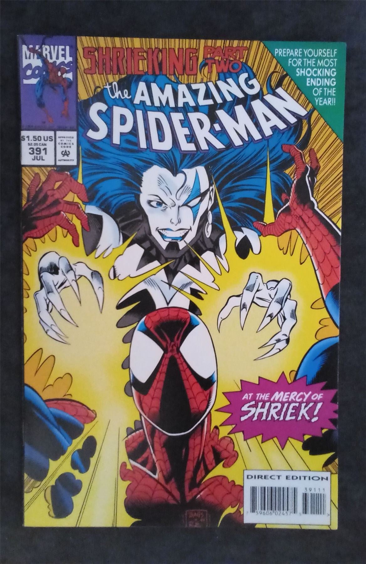 The Amazing Spider-Man #391 1994 marvel Comic Book