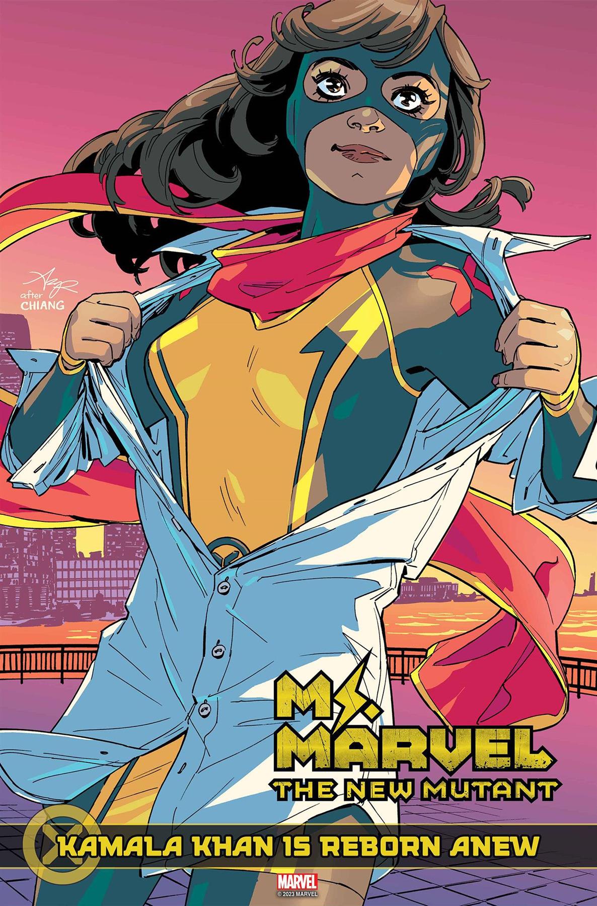 Ms Marvel The New Mutant #2 Amy Reeder Homage Var (Amy Reeder Homage Var) Marvel Prh Comic Book 2023
