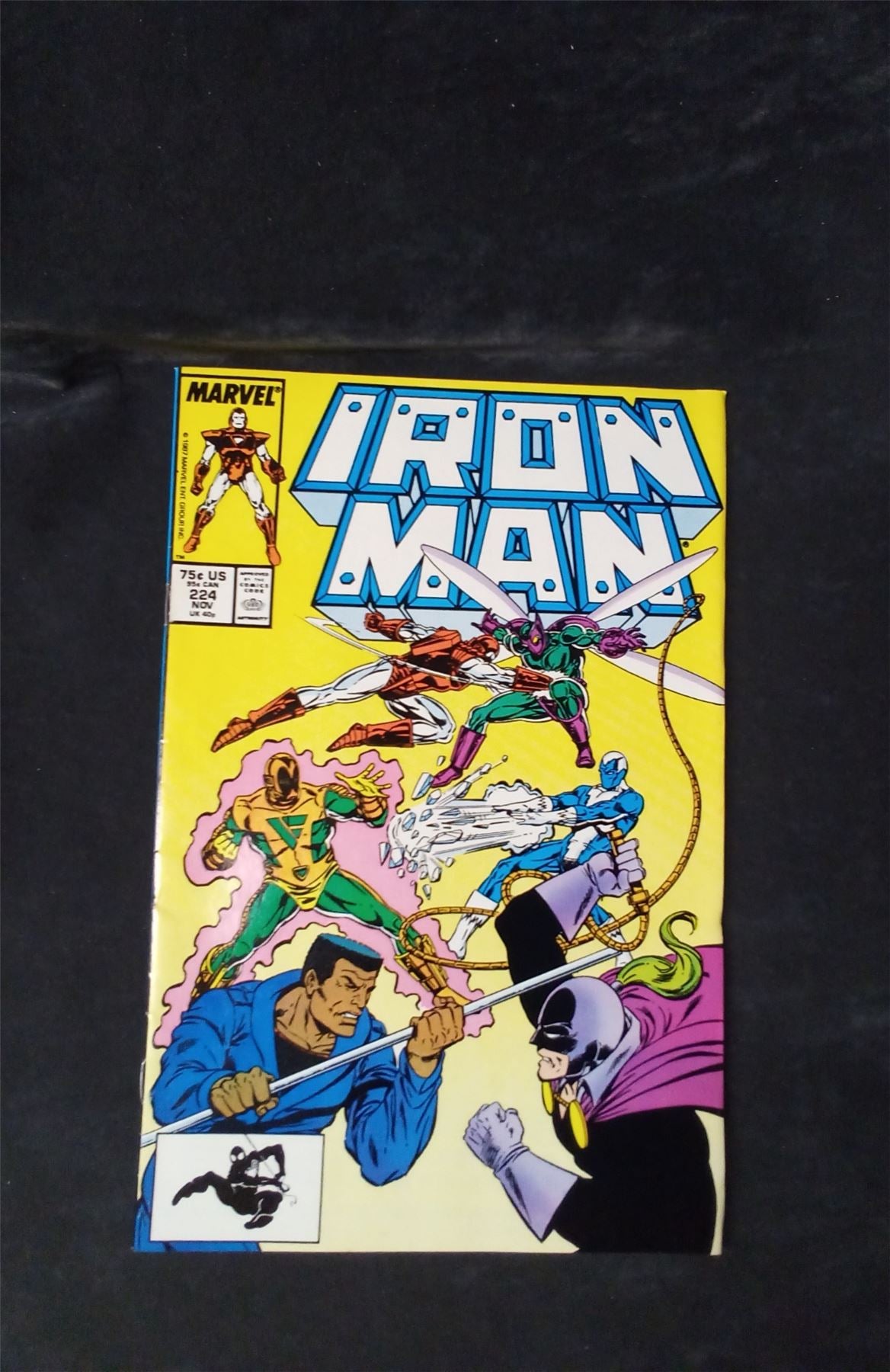 Iron Man #224 Direct Edition 1987 marvel Comic Book