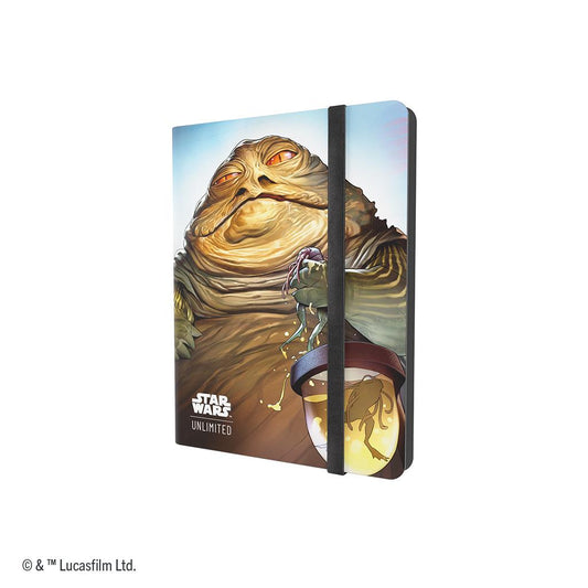 Star Wars Unlimited 18-Pocket Album - Leia Organa/Jabba the Hutt By Gamegenic