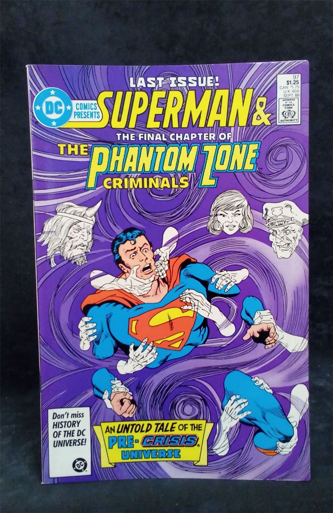 DC Comics Presents #97 1986 DC Comics Comic Book