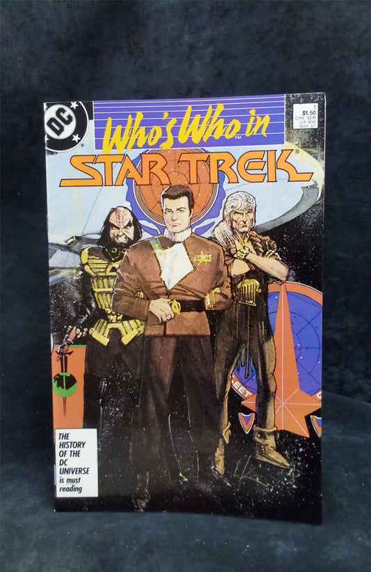 Who's Who in Star Trek #1 1987 DC Comics Comic Book