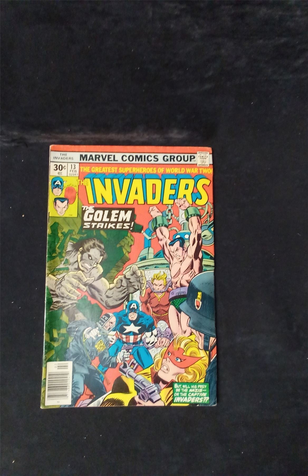 Invaders #13 Marvel Comics Comic Book