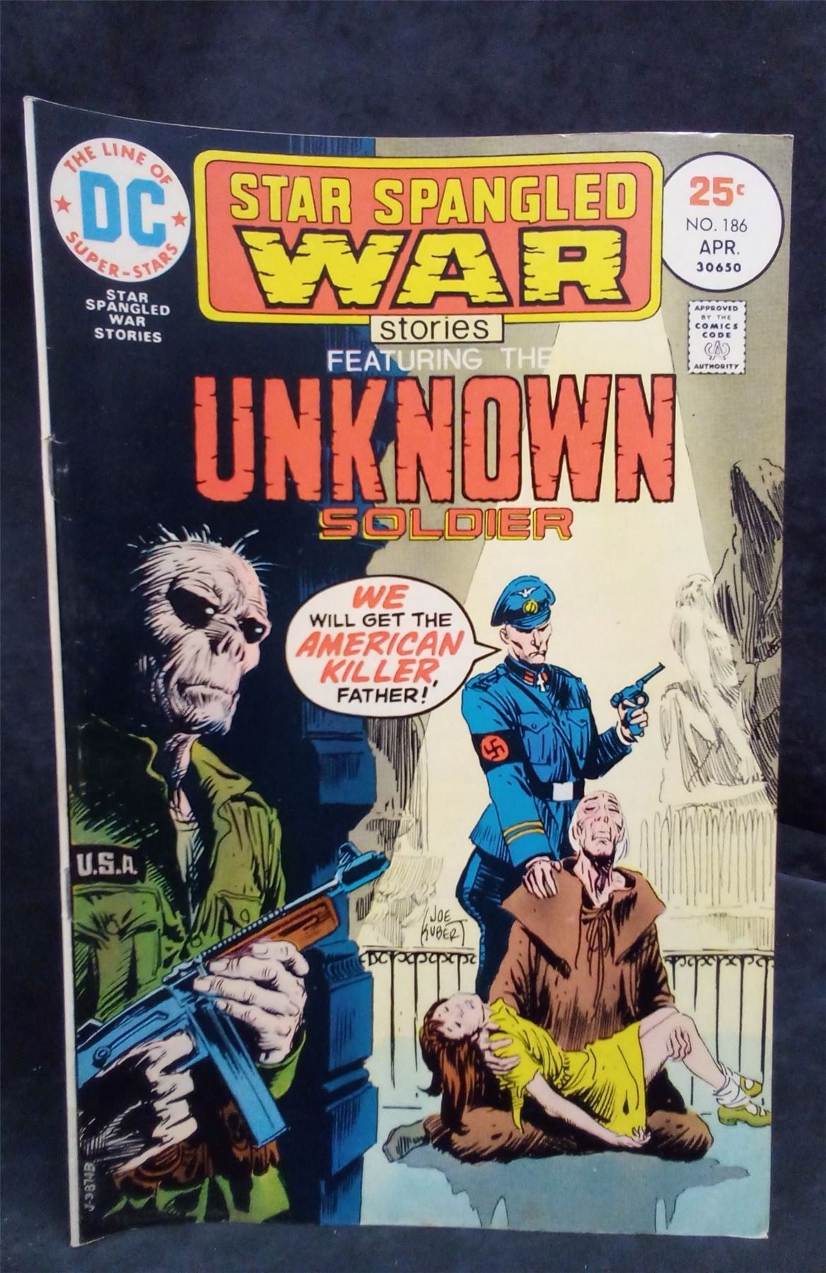 Star Spangled War Stories #186 1975 DC Comics Comic Book