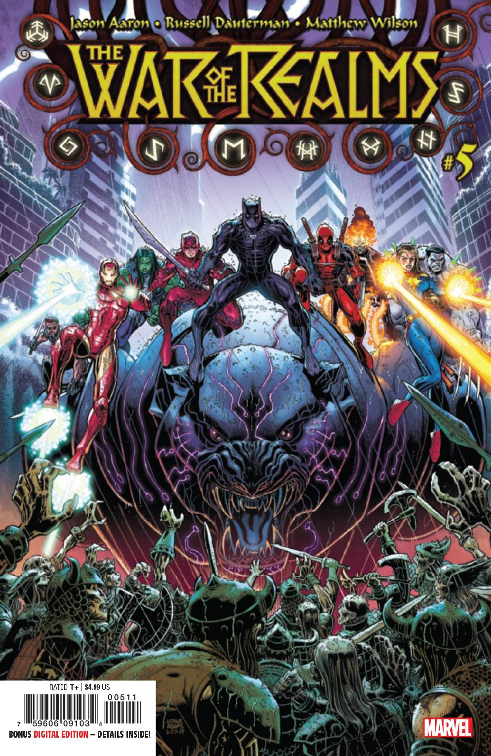 War Of Realms #5 Marvel Comics Comic Book