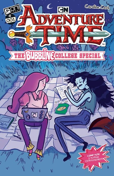ADVENTURE TIME (2025) THE BUBBLINE COLLEGE SPECIAL # 1 (ONE SHOT) CVR B ROBYN SMITH VAR  Oni Press Comic Book 2025