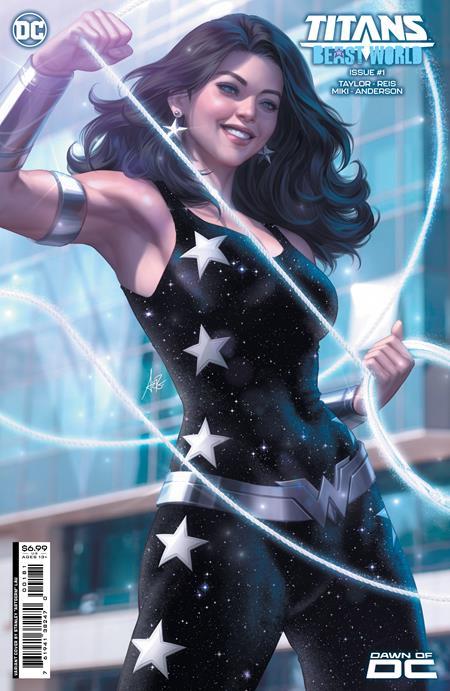 Titans Beast World #1 (of 6) Cvr D Stanley Artgerm Lau Card Stock Var DC Comics Comic Book