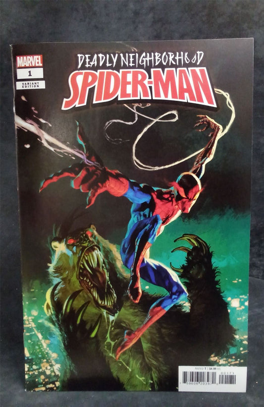 Deadly Neighborhood Spider-Man #1 Casanovas Cover 2022 Marvel Comics Comic Book
