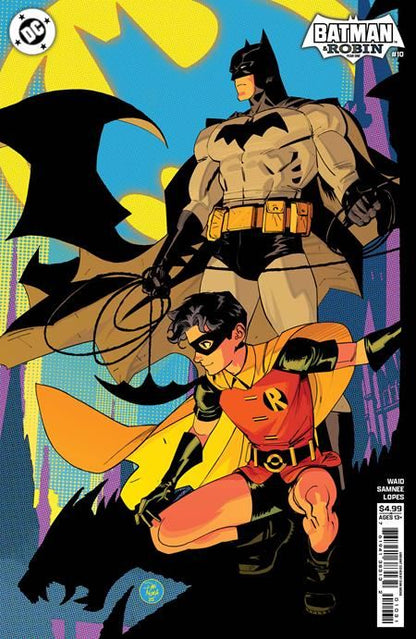 BATMAN & ROBIN YEAR ONE #10 (OF 12) CVR B DAN MORA CARD STOCK VAR  DC Comics Comic Book 2025