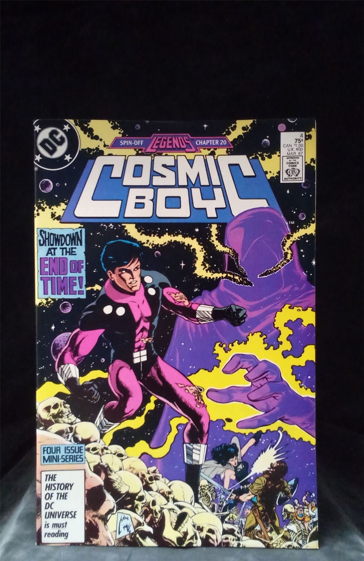 Cosmic Boy #4 1987 DC Comics Comic Book