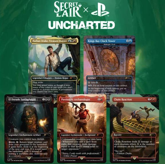 MTG Secret Lair X Uncharted: Saga of Thieves, Nonfoil by Wizards of the Coast