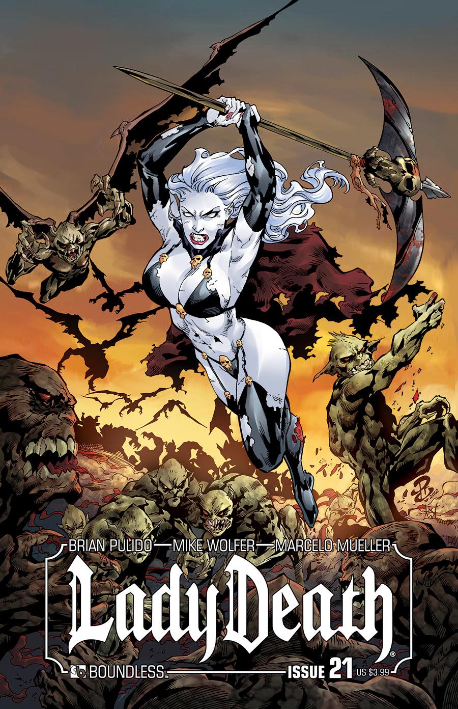 Lady Death (2010) Robust Bag Set (5ct) Boundless Comics Comic Book