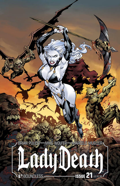Lady Death (2010) Robust Bag Set (5ct) Boundless Comics Comic Book
