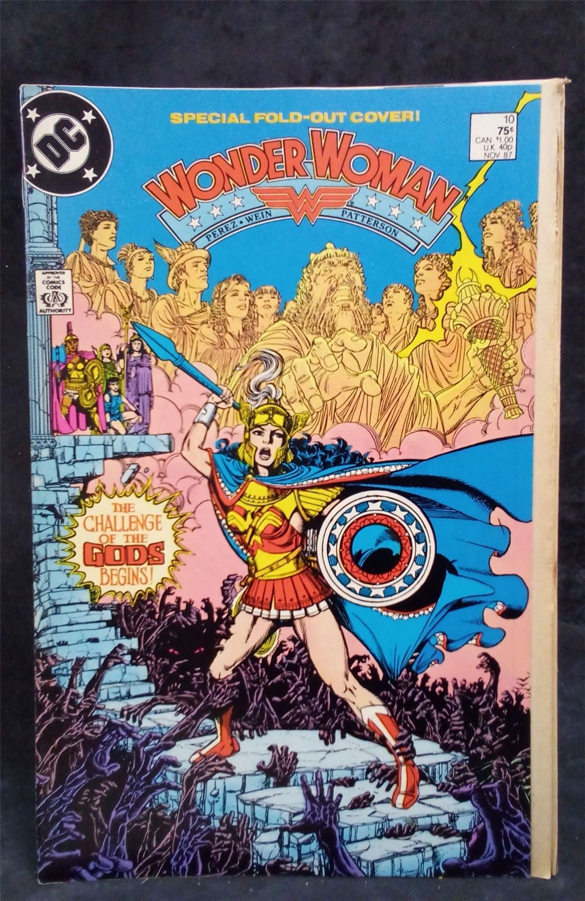 Wonder Woman #10 1987 DC Comics Comic Book