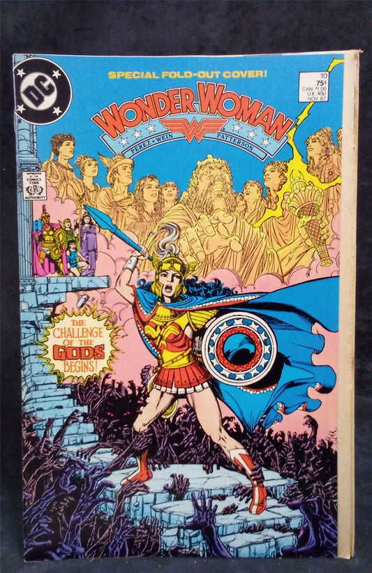 Wonder Woman #10 1987 DC Comics Comic Book
