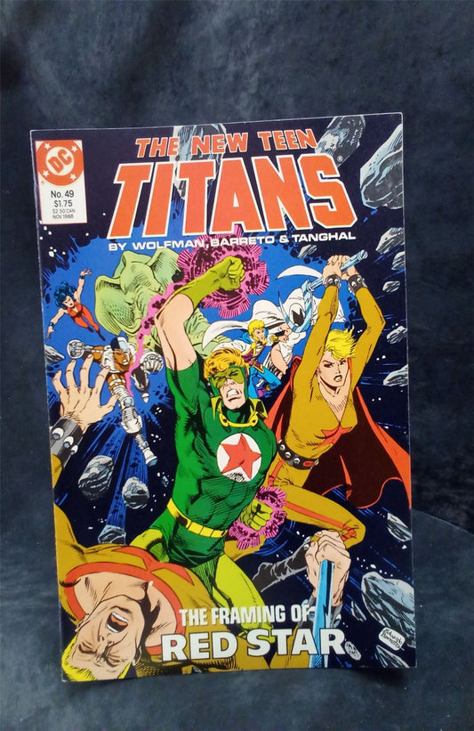 The New Teen Titans #49 1988 DC Comics Comic Book