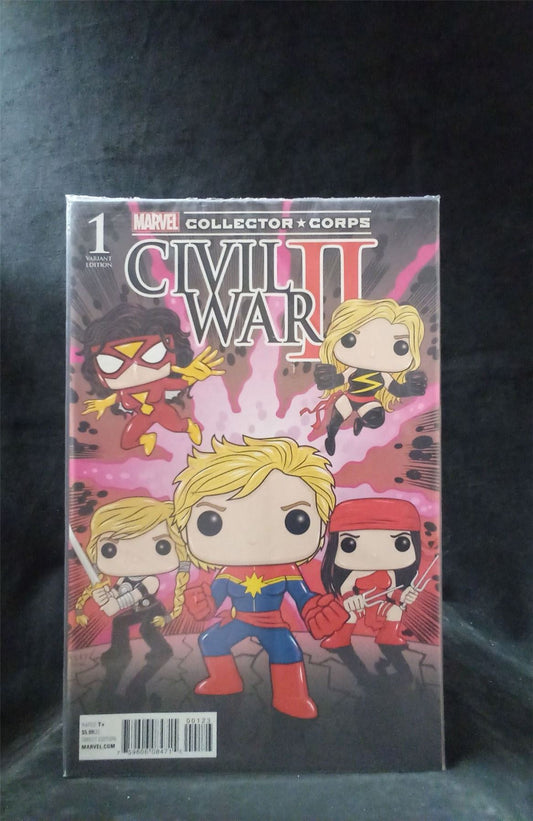 Civil War II #1 Marvel Collector's Corp Cover 2016 Marvel Comics Comic Book