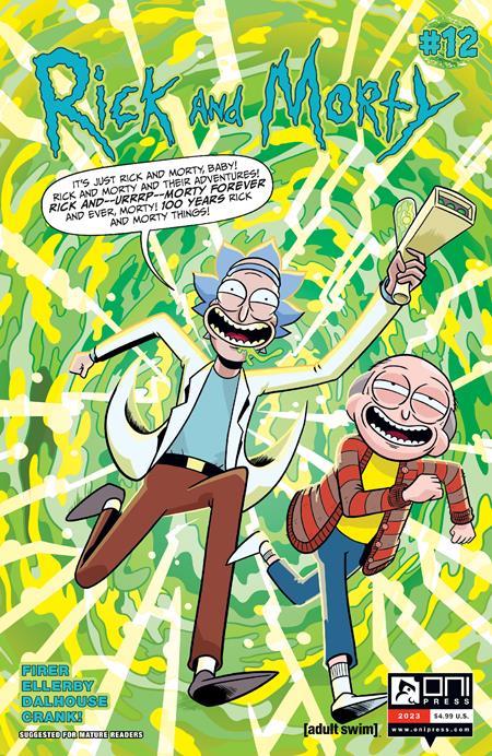 Rick And Morty #12 Cvr A Marc Ellerby (mr) Oni Press Comic Book