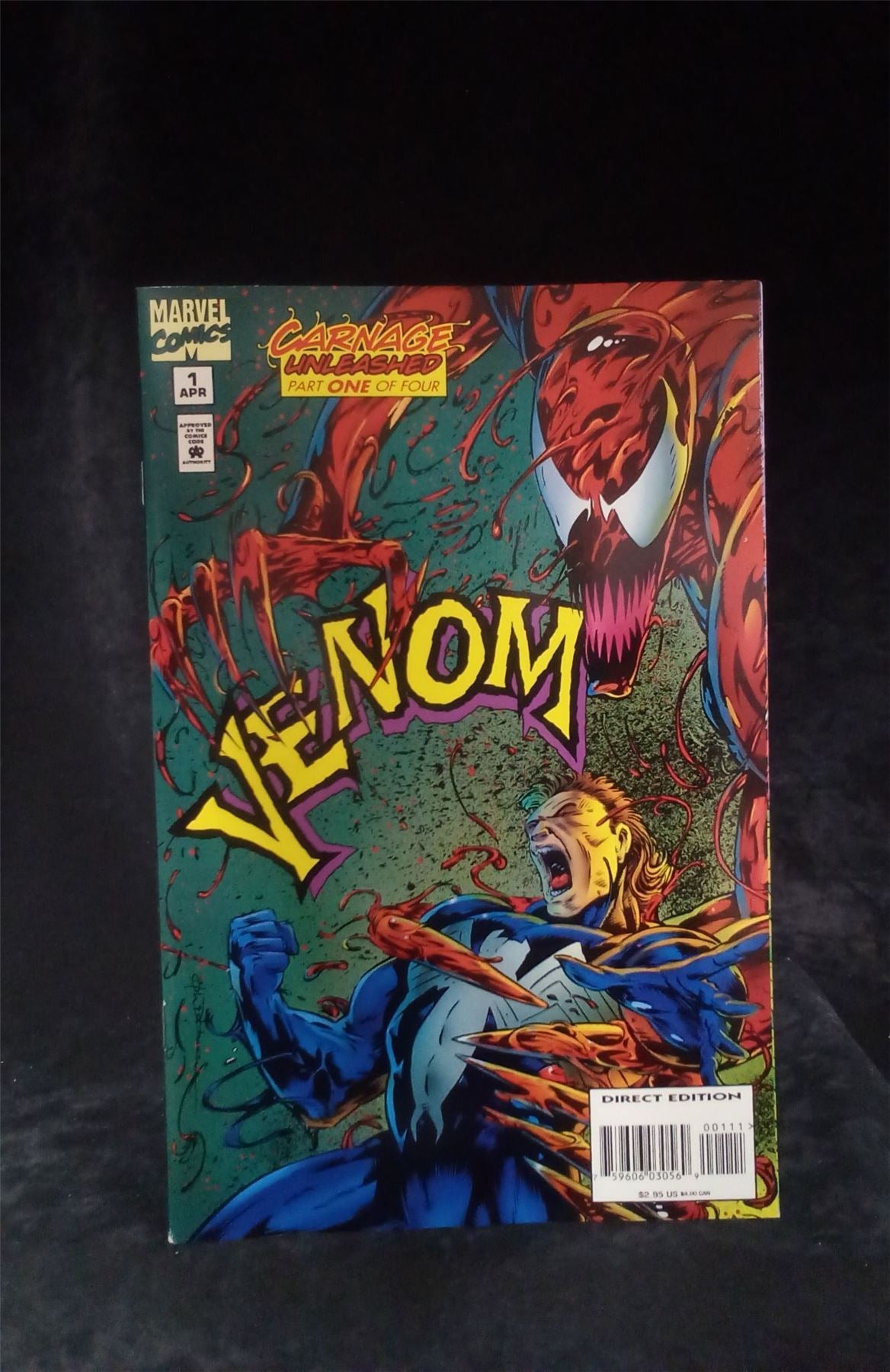 Venom: Carnage Unleashed #1 1995 Marvel Comics Comic Book