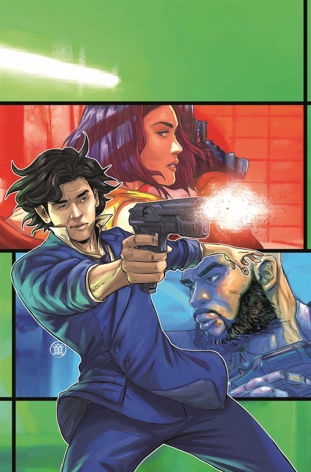 Cowboy Bebop #2 Cvr E 5 Copy Tong Incv Titan Comics Comic Book