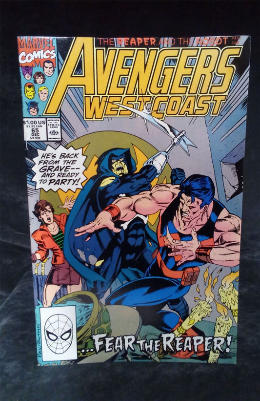 Avengers West Coast #65 1990 Marvel Comics Comic Book