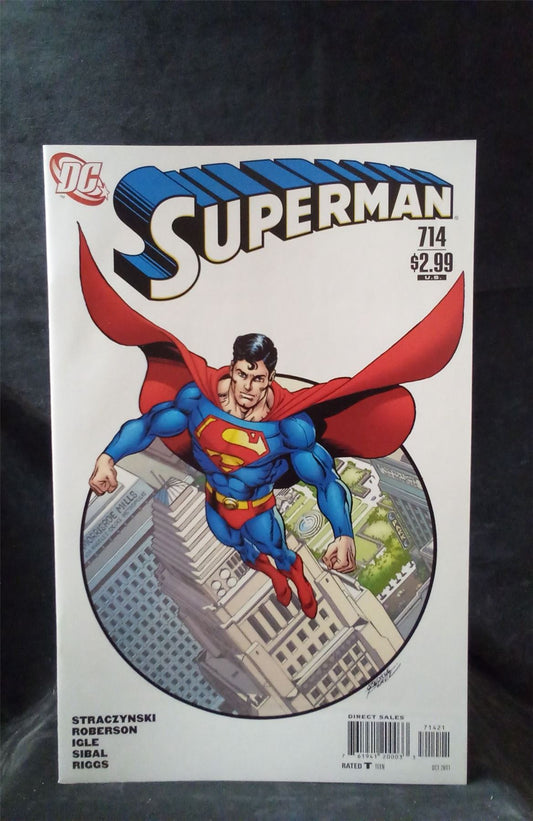 Superman #714 Variant Cover 2011 DC Comics Comic Book