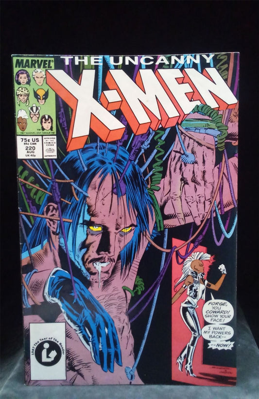 The Uncanny X-Men #220 1987 Marvel Comics Comic Book