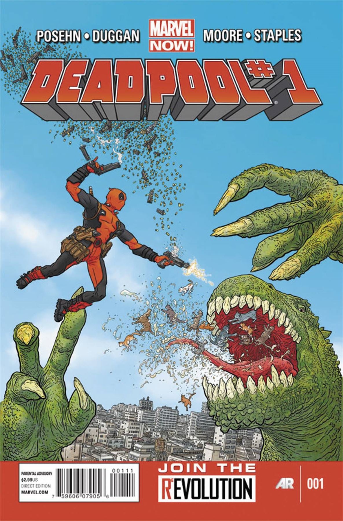 Deadpool #1 Now Marvel Comics Comic Book