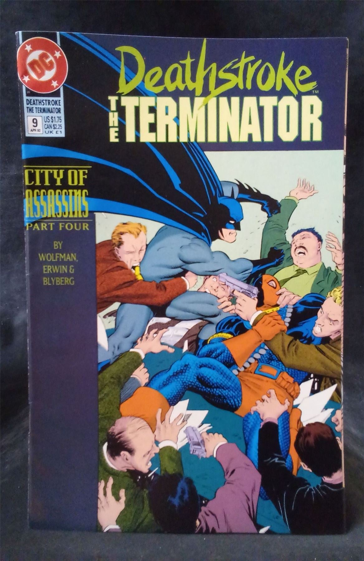 Deathstroke the Terminator #9 1992 DC Comics Comic Book