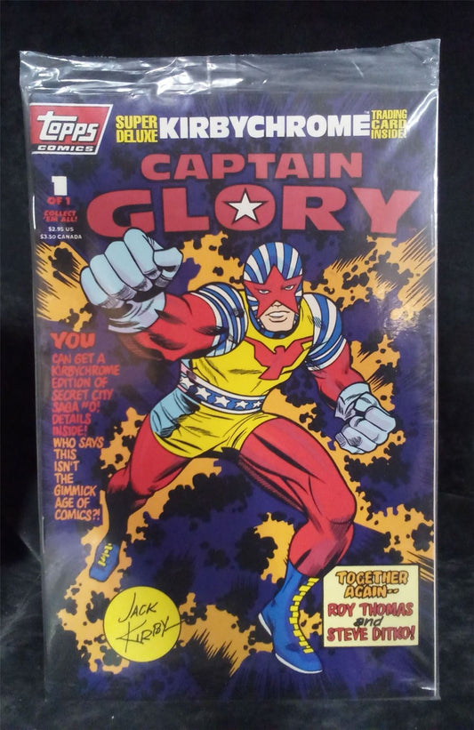 Captain Glory #1  *Sealed* W/ trading cards1993  Comic Book