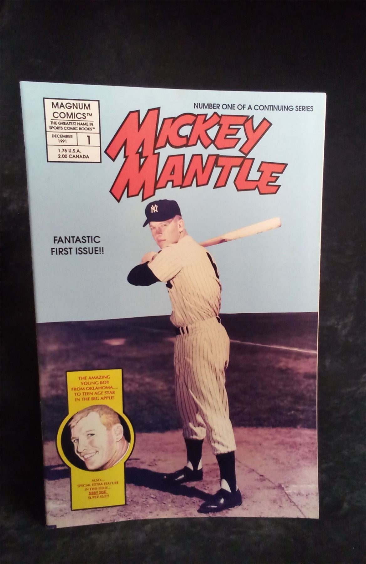 Mickey Mantle #1  Comic Book