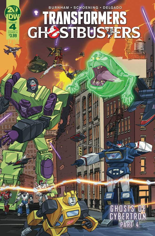 Transformers Ghostbusters #4 (Cvr A Schoening) Idw Publishing Comic Book