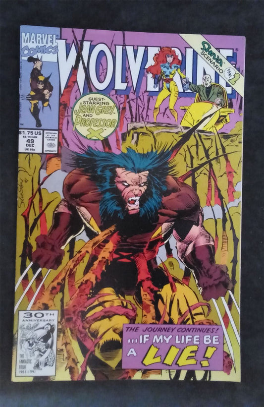 Wolverine #49 1991 marvel Comic Book