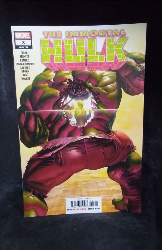 The Immortal Hulk #3 2018 Marvel Comics Comic Book