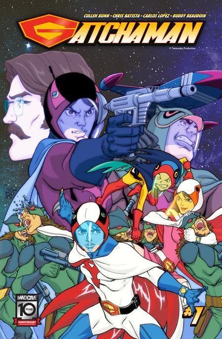 Gatchaman #1 Cvr C Chris Batista Var Mad Cave Studios Comic Book
