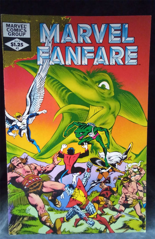 Marvel Comics Fanfare #3 1982 Marvel Comics Comic Book