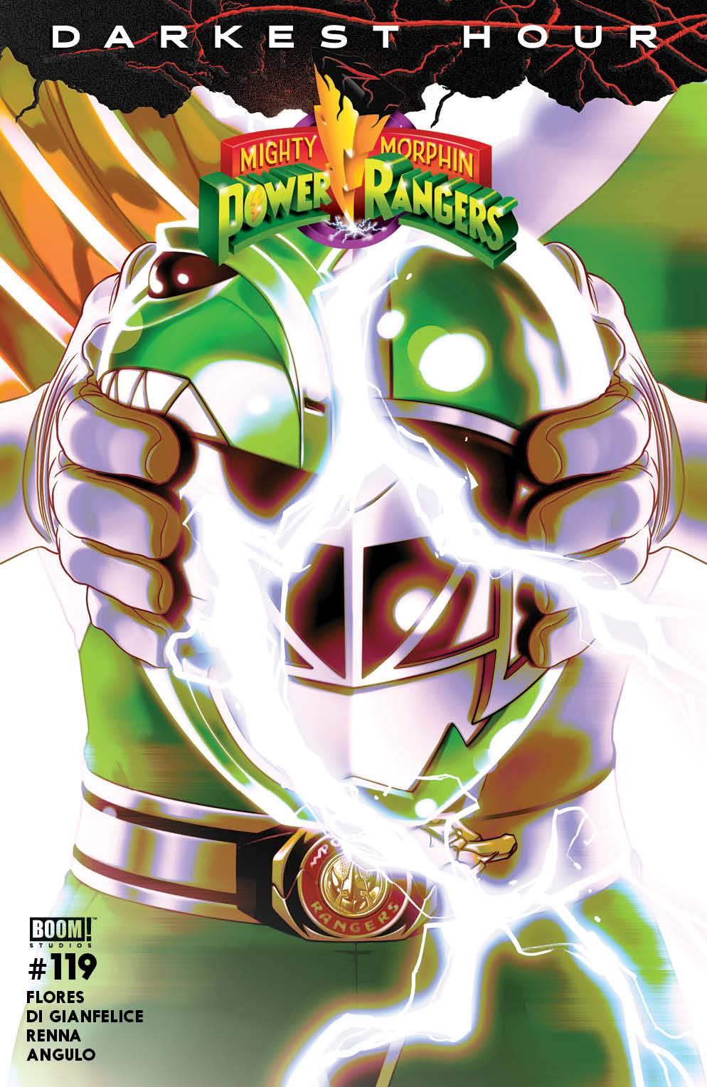 Mighty Morphin Power Rangers #119 Cvr C Helmet Var Montes (c Boom! Studios Comic Book
