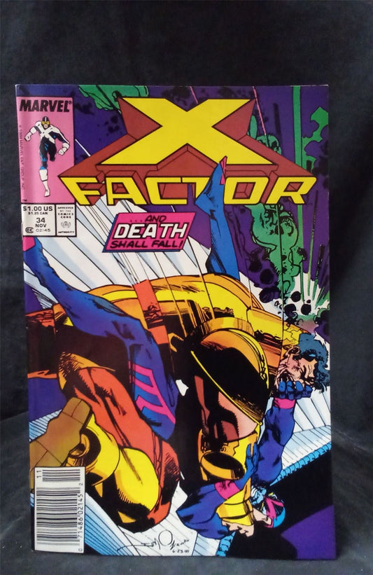 X-Factor #34 1988 Marvel Comics Comic Book