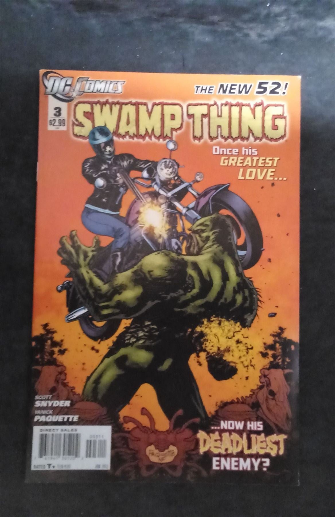 Swamp Thing #3 2012 dc-comics Comic Book